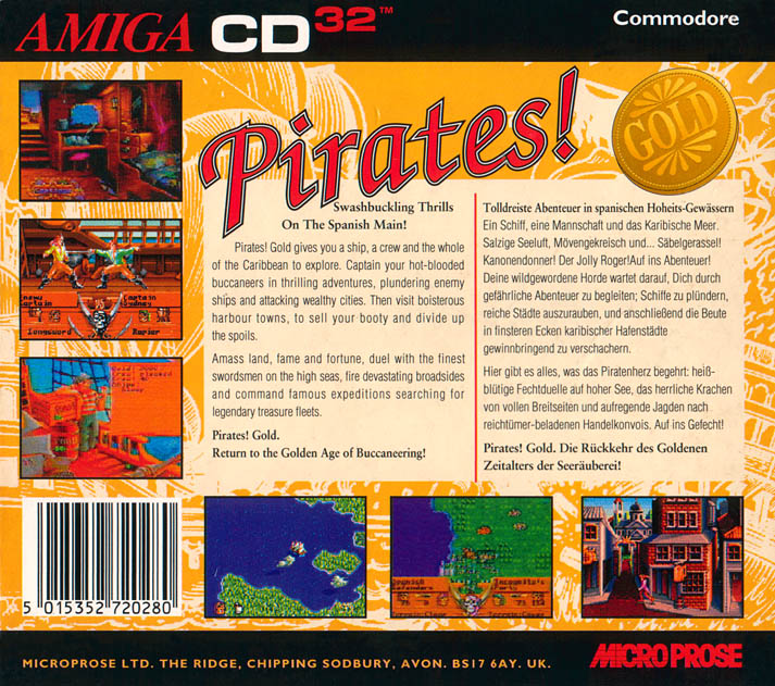 Pirates! Gold (Amiga) (gamerip) (1994) MP3 - Download Pirates! Gold (Amiga) (gamerip) (1994) MP3 - Download